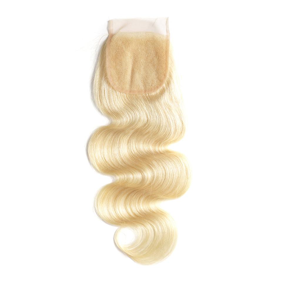 Blonde 5"X5" Wavy Closure