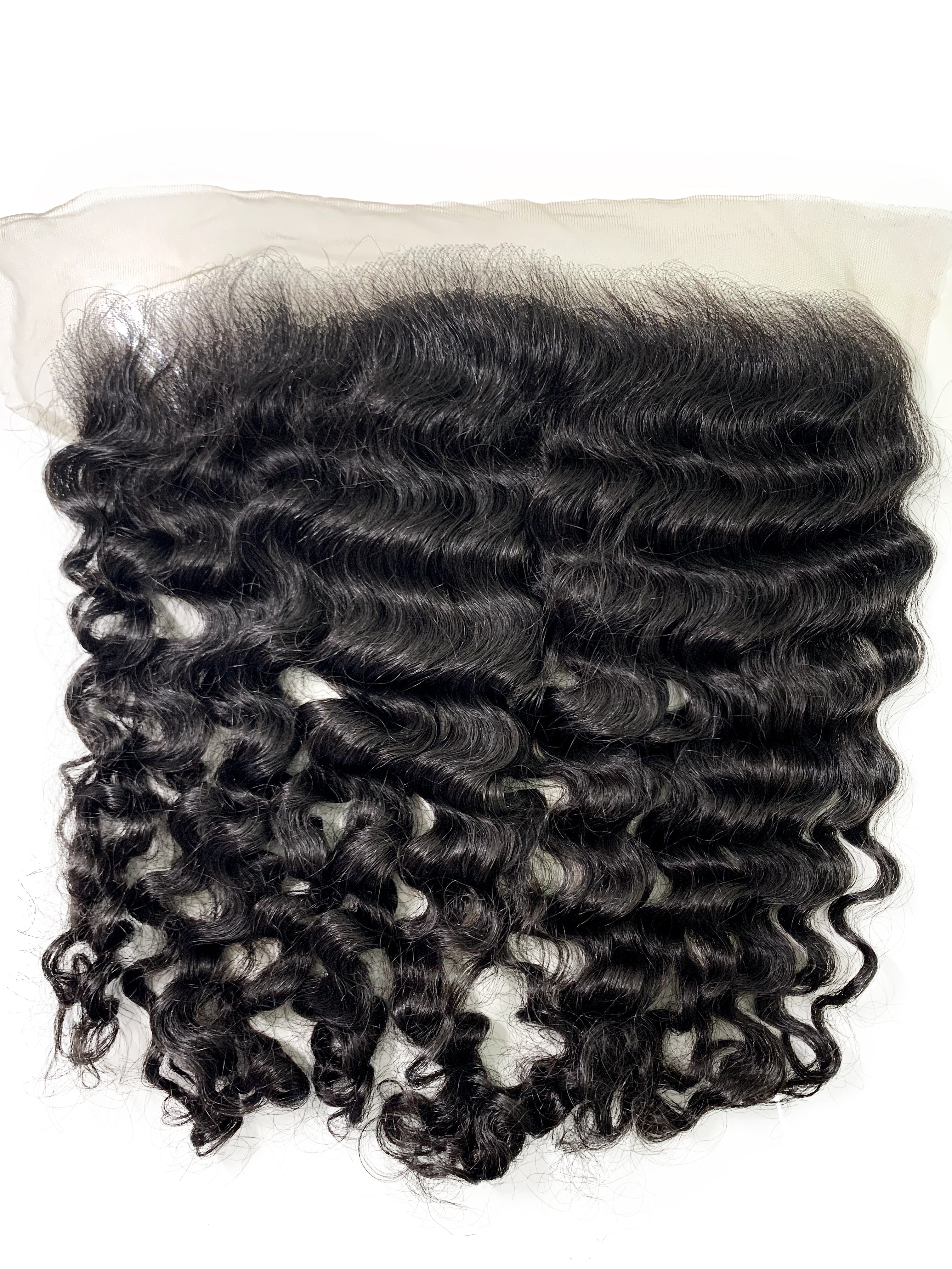 13"X6" Curly Frontal