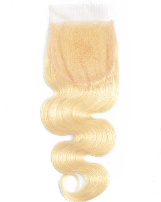 Blonde 7"X7" Wavy Closure